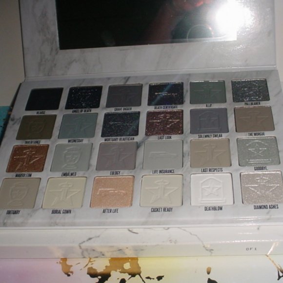 JEFFREE STAR NIB Eyeshadow Palette CREMATED